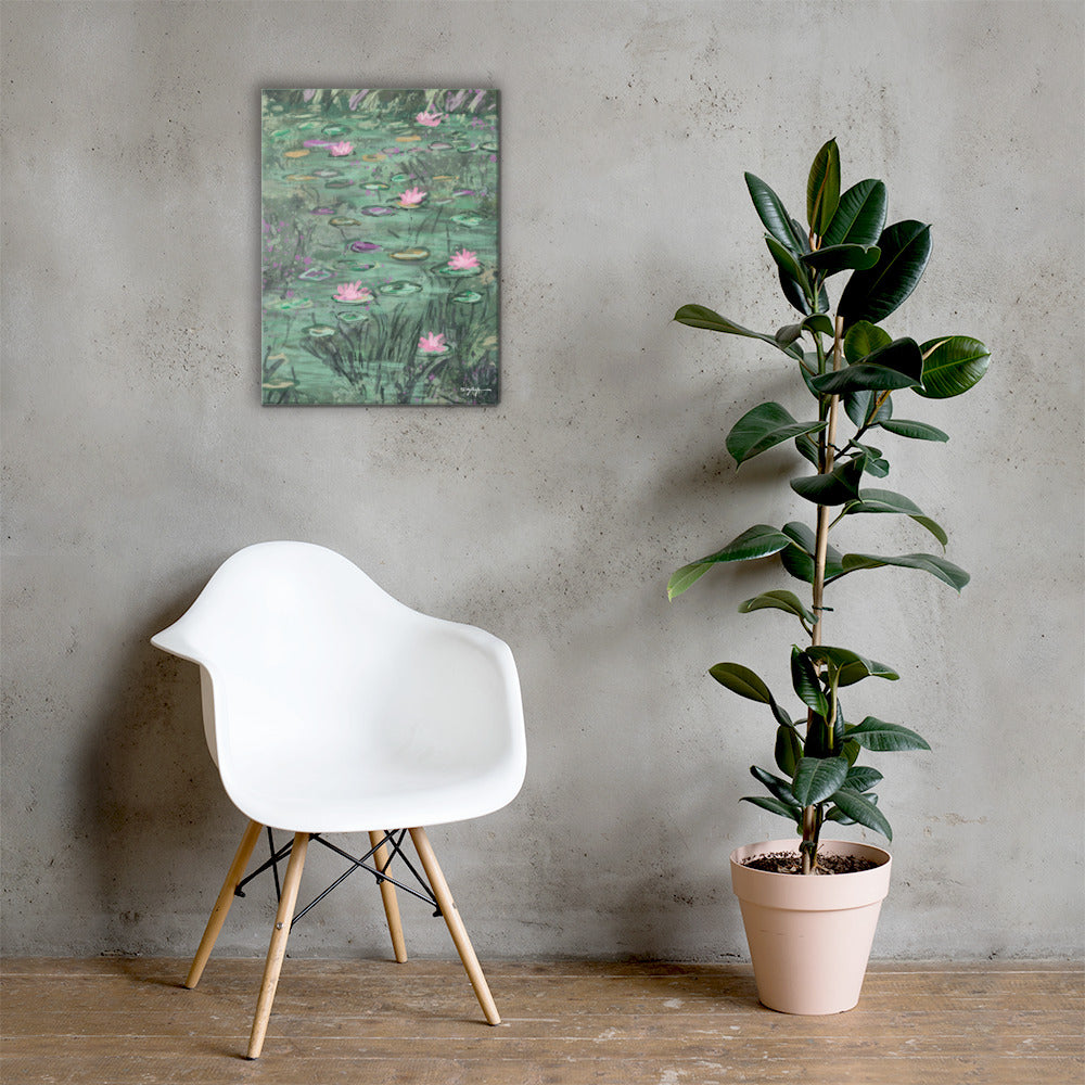 Lily Pads Fine Art Canvas