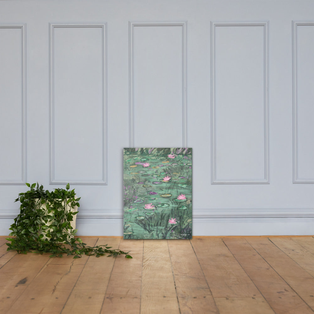 Lily Pads Fine Art Canvas