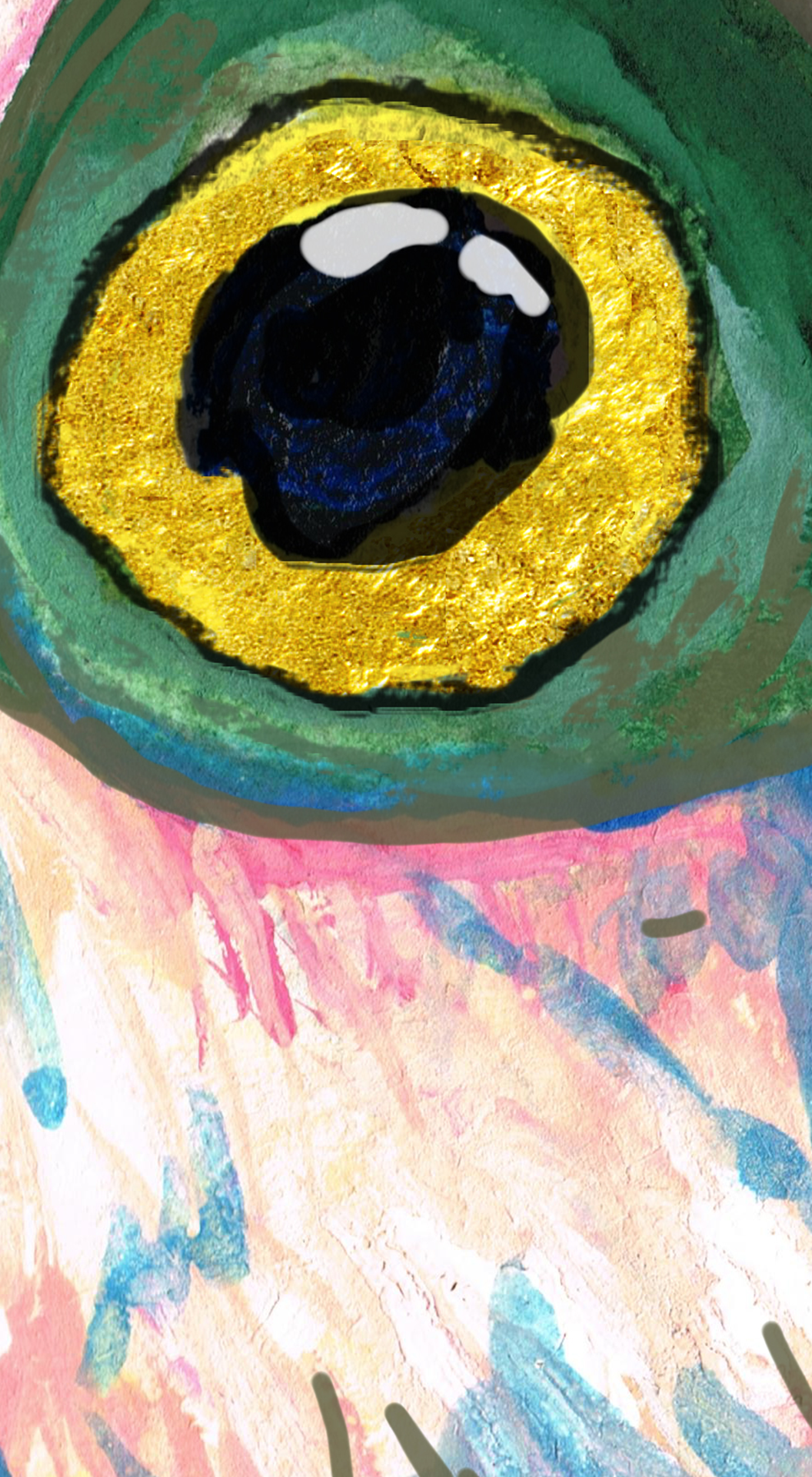 Tarpon Head Sportfish Fine Fish Art Canvas Print 18" x 24"