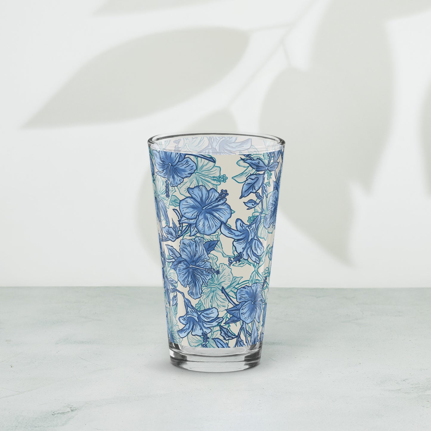 Hibiscus Signature Shaker pint glass