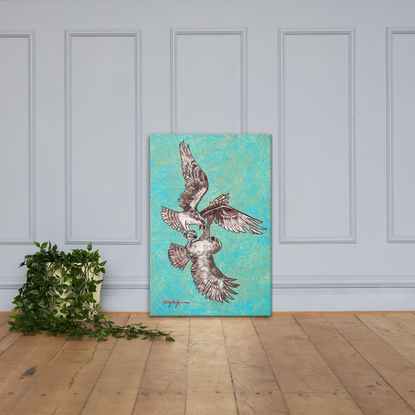 The Ritual Osprey Fine Art Canvas