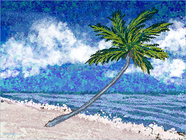 Palm Beach Fine Art Landscape Canvas