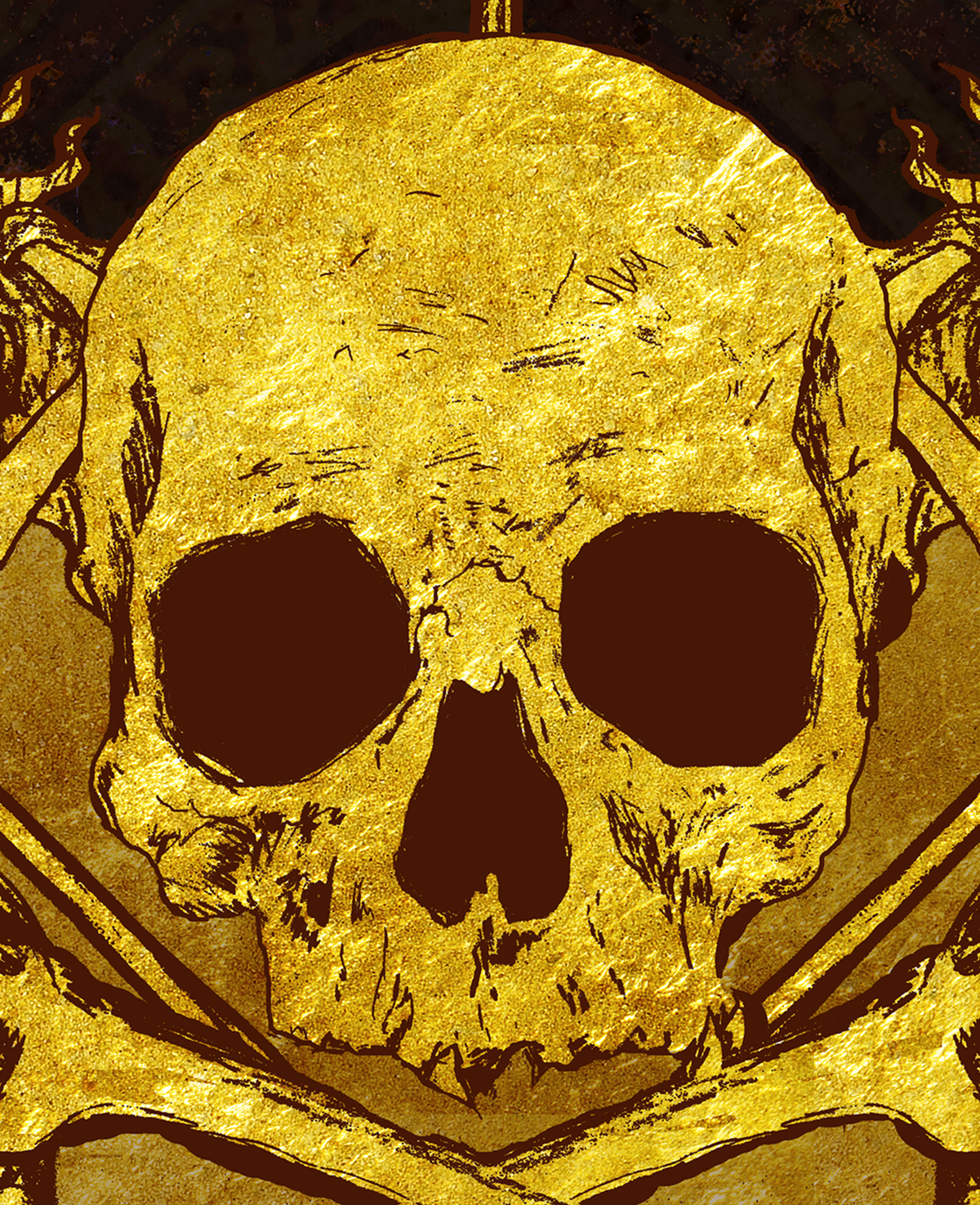 Pirate Crest Golden Age of Piracy Skull Fine Art Canvas Print 18 Pirate Crest Golden Age of Piracy Skull Fine Art Canvas Print 18